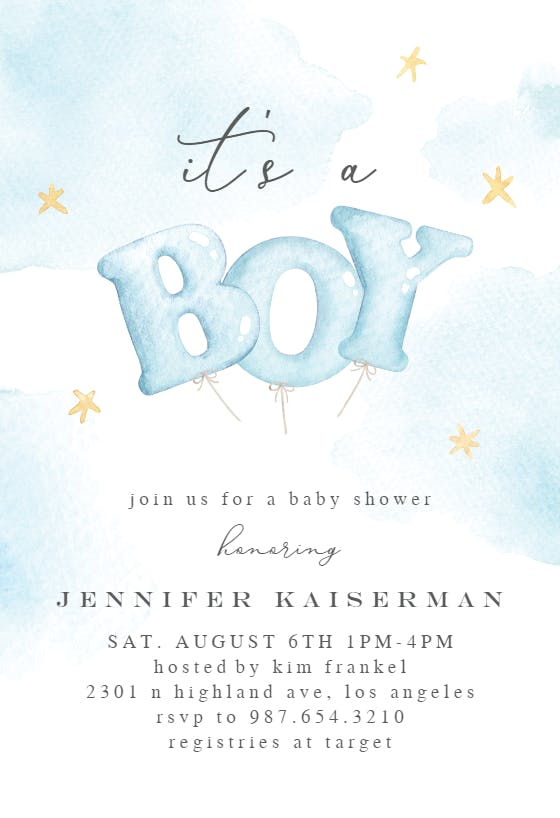 Blue Oh Baby Blue Baby Shower Invitation Oh Baby Invitation Watercolour Blue Shower Invitation Printable Template Baby Boy